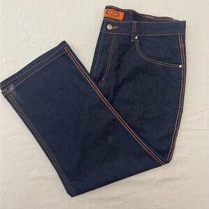 Crest Jeans USA Womens Size 20 Blue And Orange